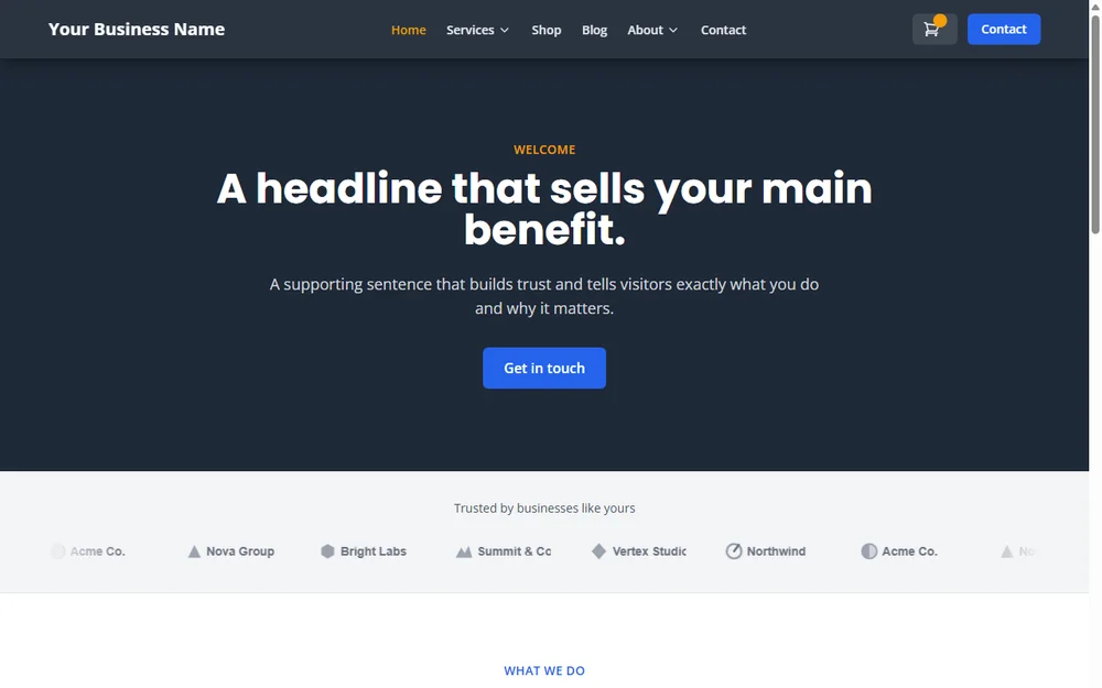 eCommerce Site